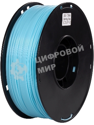 Пластик для принтера 3D Cactus CS-3D-ABS-1KG-L-BLUE ABS LUMINOUS d1.75мм 1кг 1цв.