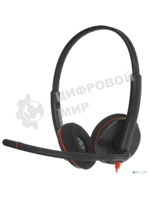 Гарнитура Plantronics Blackwire 3220 чёрный, проводная, USB