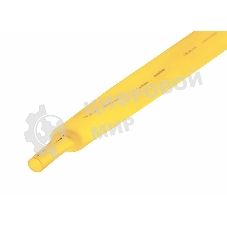 Термоусаживаемая трубка Rexant 22,0/11,0 мм, желтая, упаковка 10 шт. по 1 м