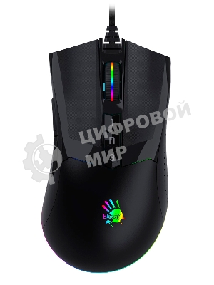 Мышь проводная A4Tech Bloody W90 Max черный, 10000 dpi, USB, кнопки - 10