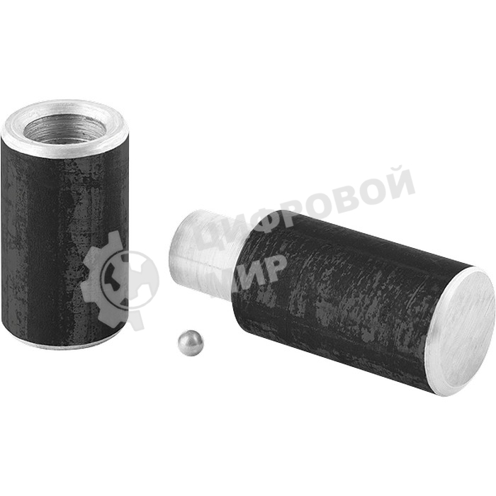 Петля гаражная с шаром Сибртех d 22, 120 мм, 4 шт.