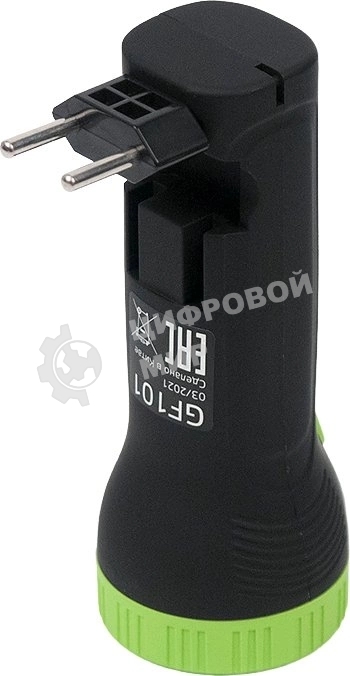 Фонарь ручной модель Gauss GFL101 1W 50lm lead acid 250mAh LED 1/10/120