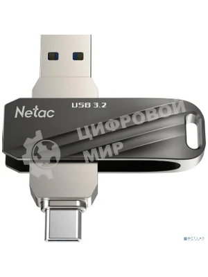 Флешка USB Netac US11 32Gb USB 3.0+TypeC Dual Flash
