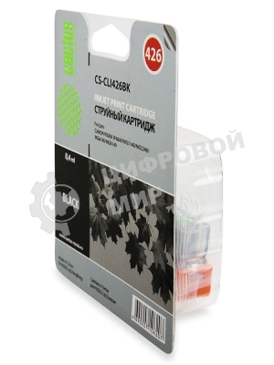 Картридж струйный Cactus CS-CLI426BK черный (8,4 мл.) для Canon MG5140/5240/6140/8140/MX884