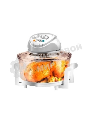 Аэрогриль Centek Ct-1456 белый, 1400 Вт, 12 л, механическое управление, 0 программ