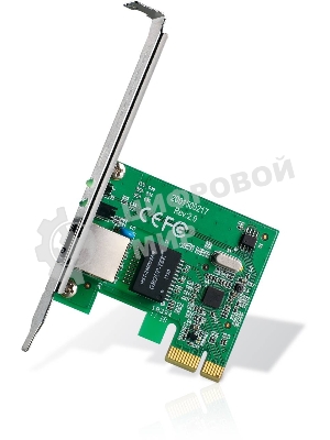 Сетевая карта TP-Link TG-3468 SOHO 32bit Gigabit PCIe, Realtek RTL8168B chipset
