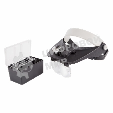 Бинокуляр монтажный Rexant, 1.2х, 1.8х, 2.5х, 3.5х с 2хLED подсветкой