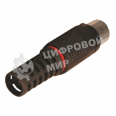 Разъем PROconnect гнездо TV без пайки черный