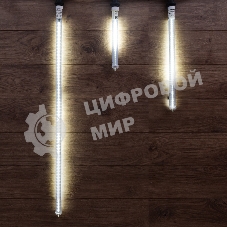 Сосулька светодиодная Neon-night 50 см, 230 В, e27, двухсторонняя, 48х2 диодов, цвет диодов белый