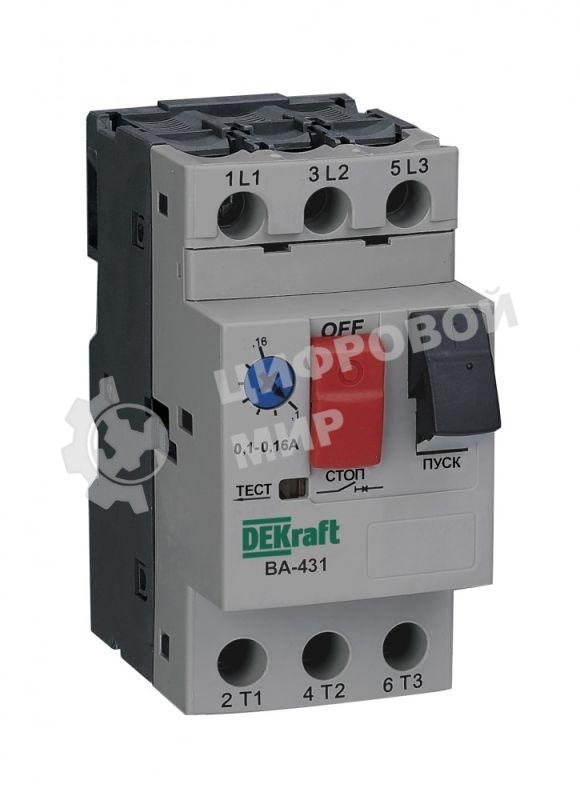 Выключатель автоматический защиты двигателя 3P 9.0-14.0А 15кА ВА-431 SchE 21230DEK