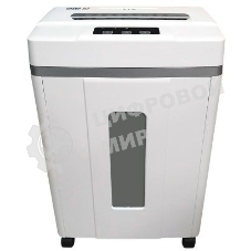 Шредер Office Kit S200TSCD 0,8x2 белый (секр.P-7) фрагменты 6лист. 25лтр. скобы пл.карты CD