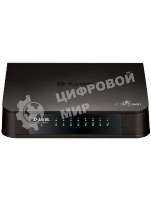 Коммутатор неуправляемый с 16 портами D-Link DES-1016A/E2A 10/100Base-TX и функцией энергосбережения