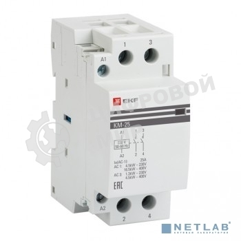 Контактор модульный EKF km-2-16-20 КМ 16А 2NO (2 мод.) PROxima