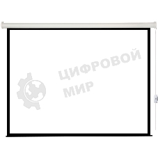 Экран с электроприводом Lumien Eco Control 183x244 см (раб. область 175х236 см) Matte White черная кайма по периметру 4:3