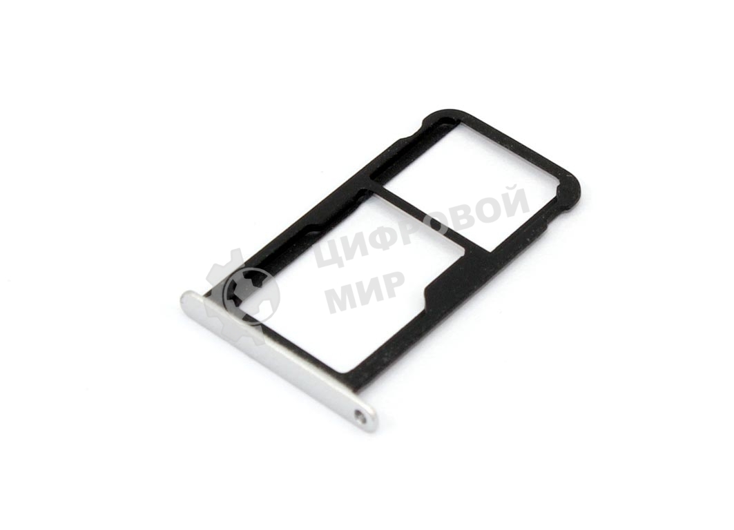 Лоток для SIM-карты Huawei P9 Lite 2017 серебристый