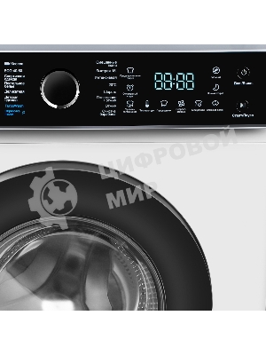 Стиральная машина Maunfeld MFWM106IWHT белый, фронтальная загрузка 6 кг, 1000 об/мин, класс А+++