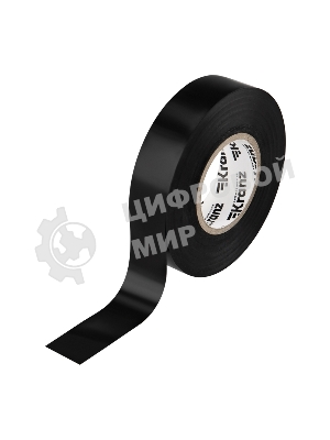Изолента ПВХ профессиональная, термостойкая 0,18х19мм, 20м, черная KRANZ
