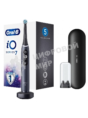 Электрическая зубная щетка Oral-B iO Series 7 Onyx черный