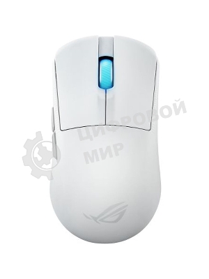 Мышь беспроводная ASUS ROG Harpe Ace Mini белый, 42000 dpi, радиоканал, Bluetooth, USB, кнопки - 5
