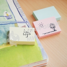 Блок самоклеящийся бумажный Stick`n 21131 38x51мм 100лист. 70г/м2 неон 3цв.в упак. без упаковки