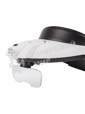 Бинокуляр монтажный Rexant, 1.2х, 1.8х, 2.5х, 3.5х с 2хLED подсветкой