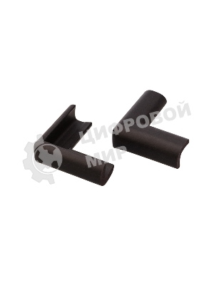 Набор: тонкая мягкая универсальная лента для крепления на острые края (NBR,14x4x2000 мм) + 4 мягкие насадки-протектора 