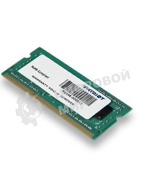 Оперативная память Patriot, DDR3, 4GB (1x4 GB), 1600 MHz, CL11, SO-DIMM