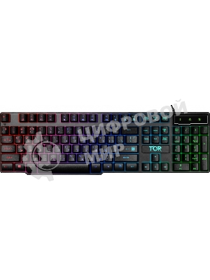 Комплект клавиатура+мышь Defender Tor MHP-127 проводной, USB, 3200 DPI, чёрный