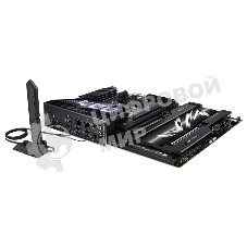 Материнская плата ASUS ROG CROSSHAIR X870E HERO, AM5, AMD X870E, 4xDDR5, 4xSATA, 5xM.2, 2xPCI-E 5.0 x16, 1xHDMI, 2xUSB-C (видео), 2x 5Gb LAN, 6xUSB-A 3.2 Gen 2, 2xUSB-C 3.2 Gen 2, 2xUSB4, 2x3.5 мм, 7.1, ATX