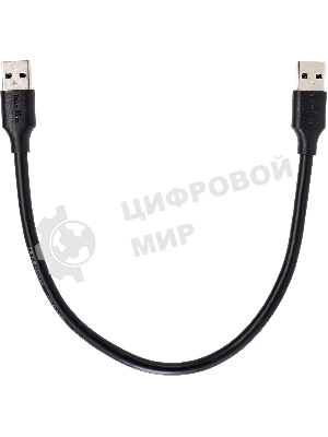 Кабель соединительный Telecom TUS715-0.3M USB3.0 Am-Am 0.3m Telecom (TUS715-0.3M)