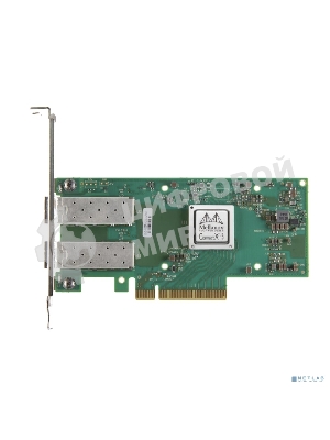 Сетевая карта ConnectX-5 EN network interface card, 10/25GbE dual-port SFP28, PCIe3.0 x8, UEFI Enabled (x86/ARM)