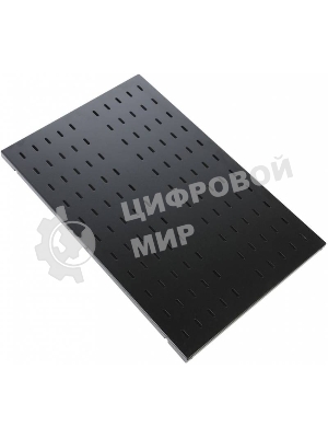 Полка перф. грузоподъемностью 100 кг., глубина 750 мм, черный