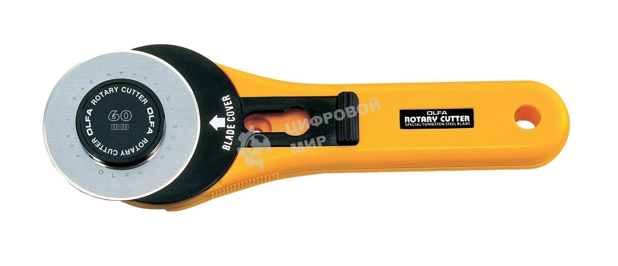 Нож дисковый Olfa OL-RTY-3/G нерж.сталь пластик 1 шт