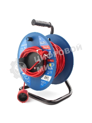 Силовой удлинитель на катушке Power Cube PC20202, 10 А/2,2 кВт, 40 м, 1 розетка б/з