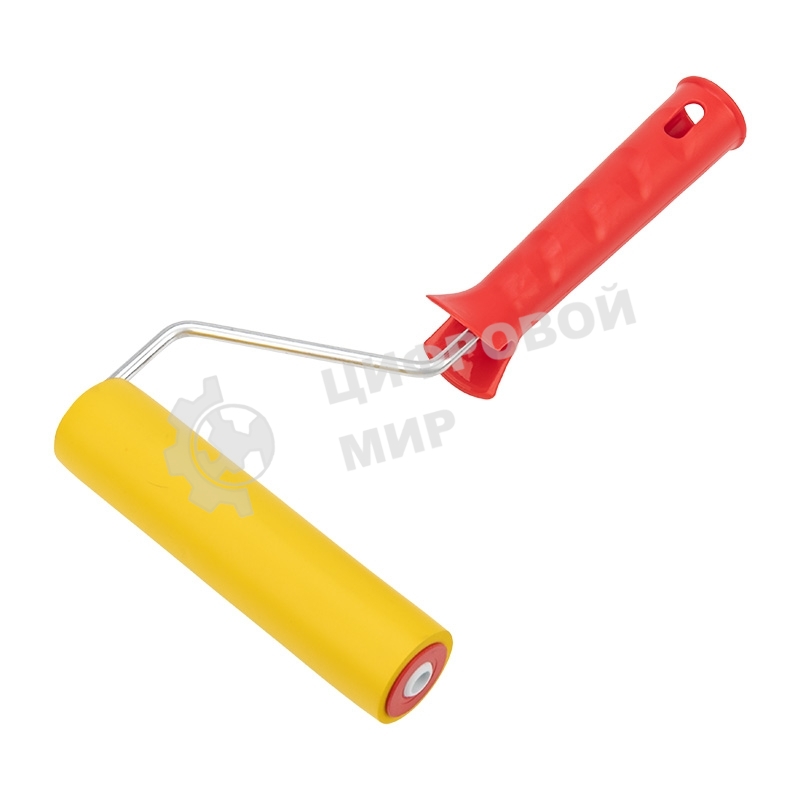 Валик Rexant для прикатки обоев резиновый, ширина ролика 150 мм, ручка 6 мм