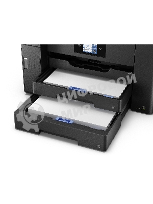 МФУ струйное Epson M15140 (C11CJ41404), A3+, ч/б, печ. до 25 стр/мин., скан. до 26 стр/мин., 2400 x 4800 dpi (печать) 1200x2400dpi (скан.), USB, RJ-45, Wi-Fi