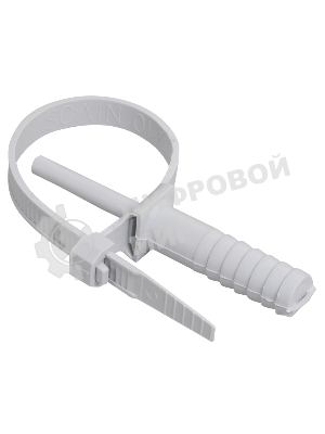 Хомут кабельный дюбельный ХД 7х150 полиамид сер. (уп. 50 шт) IEK UHH80-7-150-50-K41-F