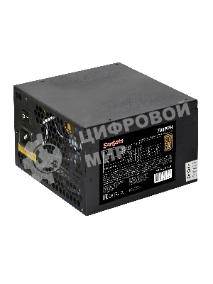 Блок питания ExeGate 700PPH-OEM (EX282154RUS-OEM), 700Вт, 80 PLUS Bronze, 120мм, черный