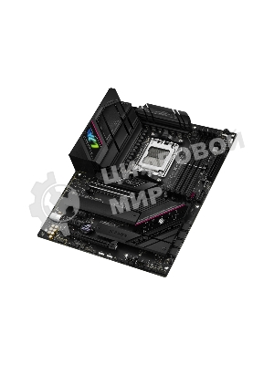 Материнская плата ASUS ROG STRIX B650E-F GAMING WIFI, AM5, AMD B650, 4xDDR5, 4xSATA, 3xM.2, 1xPCI-E 5.0 x16, 1xPCI-E 4.0 x4, 2xPCI-E x1, 1xHDMI, 1xDP, 1x 2.5Gb LAN, 4xUSB-A 2.0, 4xUSB-A 3.2 Gen 1, 2xUSB-A 3.2 Gen 2, 1xUSB-C 3.2 Gen 2, 1xUSB-C 3.2 Gen 2x2, 5x3.5 мм, 7.1, ATX