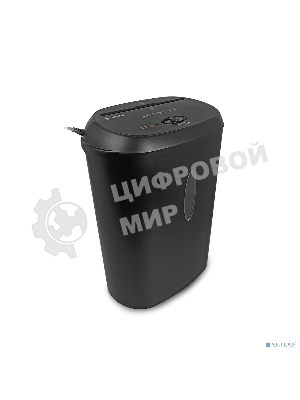 Шредер ГЕЛЕОС УМ24-4, DIN P-4 (4 ур-нь секр.), фрагмент 3,9х38мм, 17 лист (70г/м2), CD/пл.карты/скрепки/скобы, 24 литра