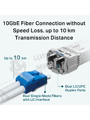 Трансивер TP-Link TL-SM5110-LR 10Gbase-LR SFP+ LC