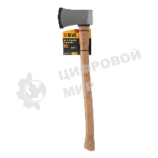 Топор кованый Denzel 1360 г, американский тип, буковая рукоятка, 700 мм, EFP