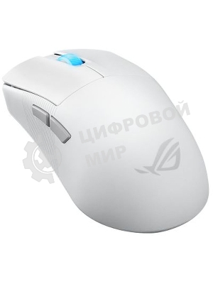 Мышь беспроводная ASUS ROG Harpe Ace Mini белый, 42000 dpi, радиоканал, Bluetooth, USB, кнопки - 5