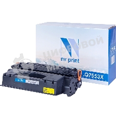 Картридж лазерный NVPrint совместимый HP Q7553X для LJ P2014/P2015/M2727 (7000k)
