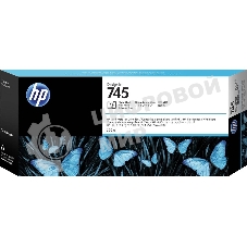 Картридж струйный HP 745 300мл фото черный Ink Cartridge