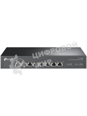 Коммутато TP-Link 8-port Desktop/Rackmount 10G Unmanaged Switch, 8 100/1G/2.5G/5G/10G RJ-45 ports,  1 Fan with intelligent speed control, 100-240 VAC, 50/60 Hz.