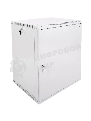 Шкаф телекоммуникационный настенный разборный 15U (600х520) дверь металл, ШРН-Э-15.500.1