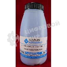 Тонер HP CP2020/2025/CM2320 Cyan, химический (фл.80г.) Katun фас. России