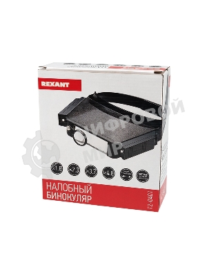 Бинокуляр монтажный Rexant, 1.8x/2.3x/3.7x/4.8x 12-0401