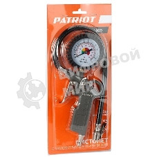 Пистолет для накачки шин Patriot GN 60D 10бар шланг360мм манометр63мм быстросъем